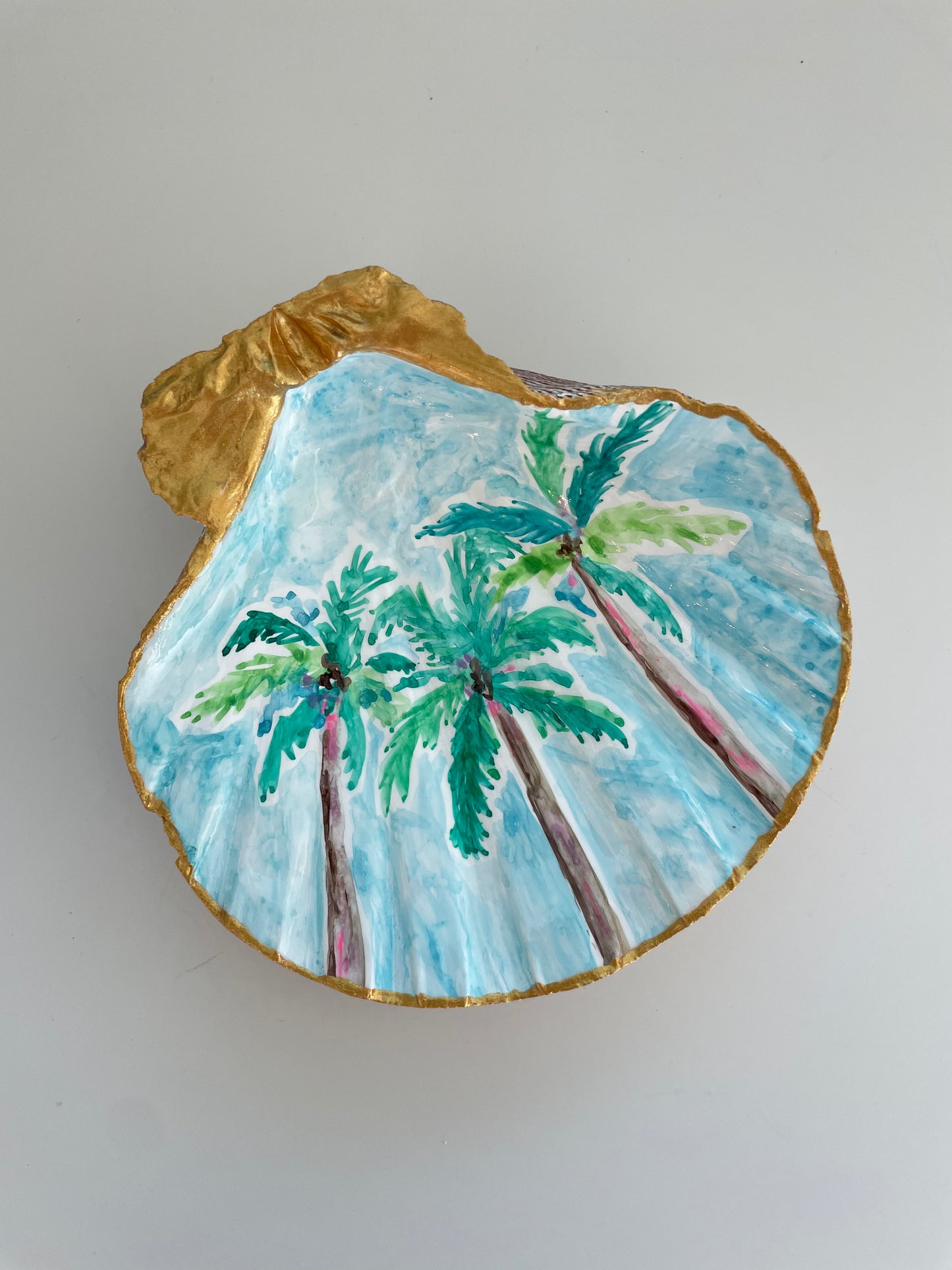Palms in Blue