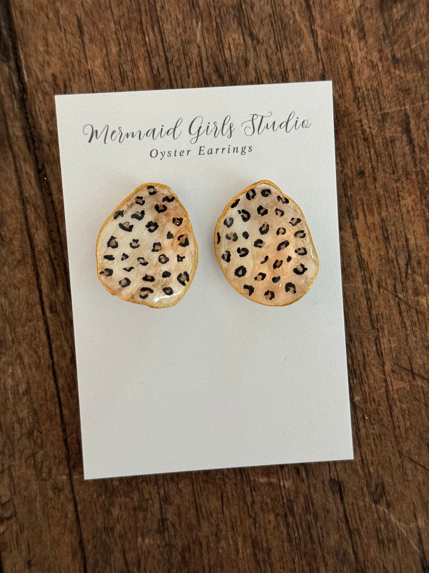 Cheetah Earrings