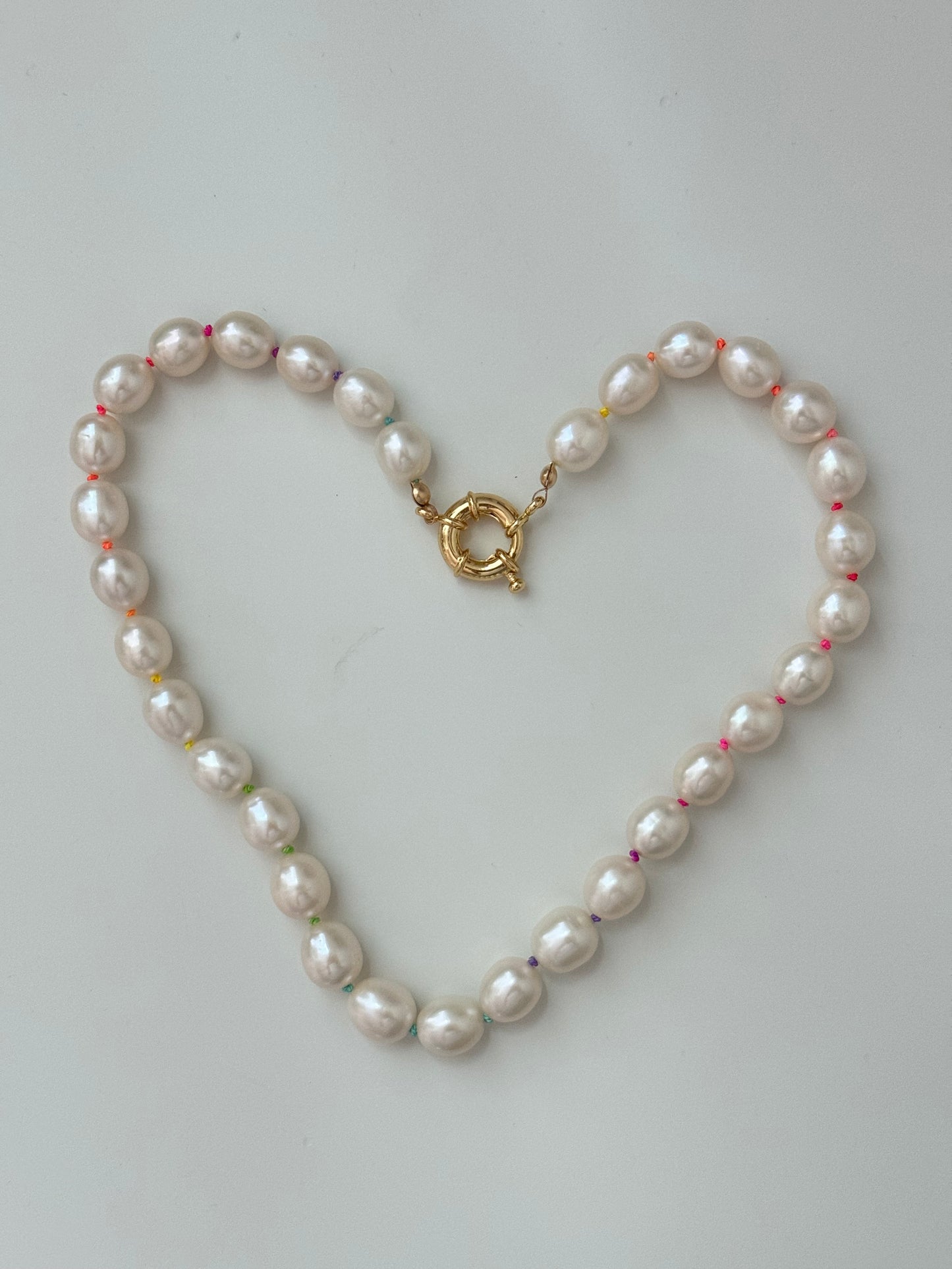 Over the Rainbow Pearl Necklace